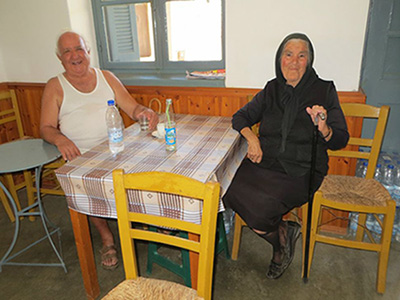 Cretan locals