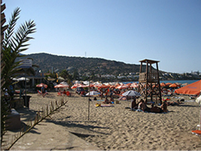 view at stalis beach